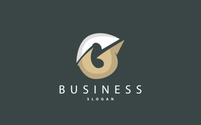Logotipo minimalista con la letra inicial G (V1)