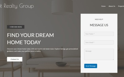 Modello di sito web per agenzia immobiliare basato su WordPress