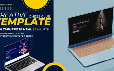 Mastermind Chess Club: Modern and Fully Responsive HTML Template