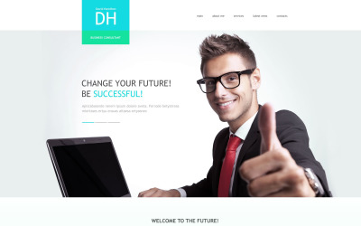 Business &amp;amp; Services Muse Vorlage