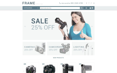 Opnameapparatuur Magento Theme