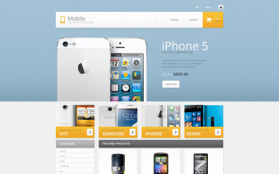 Responsive Mobile - Electronics Store Prestashop #53756