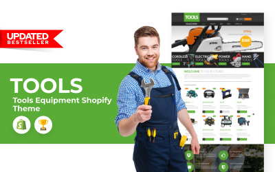 Responzivní Shopify motiv "Tools Equipment" #53770