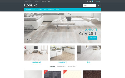 Thème PrestaShop Flooring Store