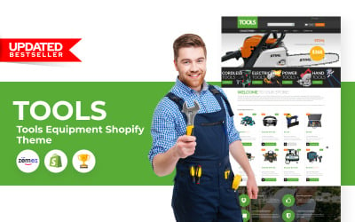 TOOLS - Tools &amp;amp; Equipment Clean Shopify Theme