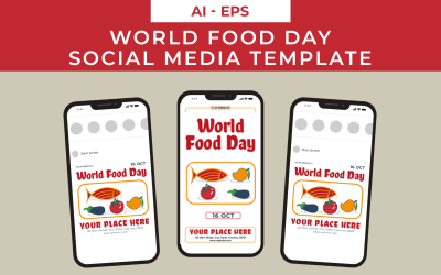 World Food Day Social Media Template