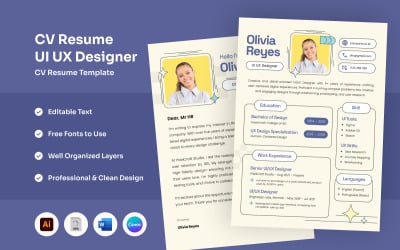 CV minimalista para carreras tecnológicas