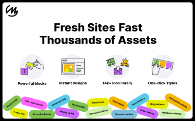 MaxiBlocks template library