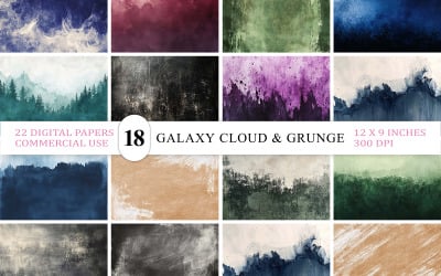 Watercolor Grunge &amp;amp; Colorful | Abstract Smoke Dark Cloud Textures | Dark Artistic Cloud Textures
