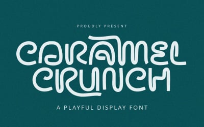 Caramel Crunch - Display Font