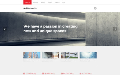 Responsivt Architectural Model Drupal-mall #53817
