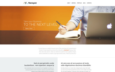 Tema Narayan de WordPress
