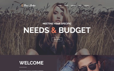 WordPress Theme namens "Tomi Solas" #53878