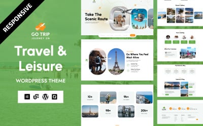 Go Trip - Tema WordPress Elementor per agenzia di viaggi e tempo libero