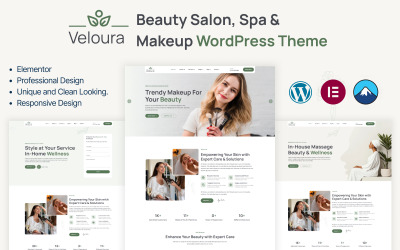 Veloura - Thème WordPress pour spa et salon de beauté