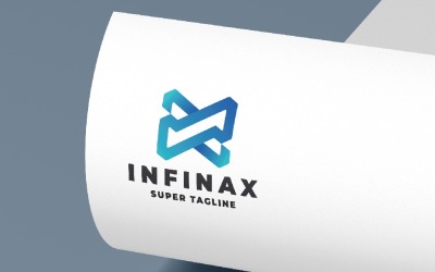 Infinax Abstract Loop Logo