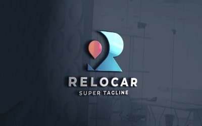 Логотип Relocar Letter R Professional