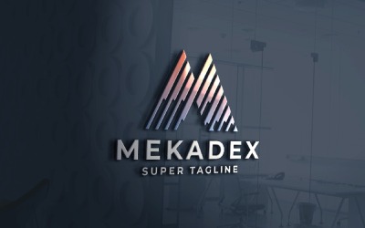 Mekadex Technology M Letter Logo