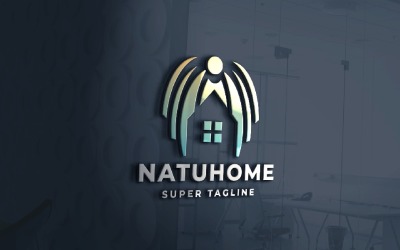 Nature Home Real Estate Pro Logo