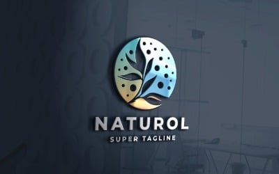 Nature Wellness Round Logo
