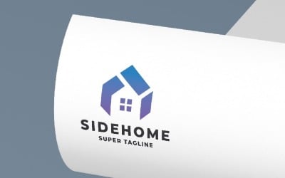 Side Home Real Estate Logo