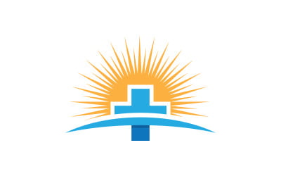 Hospital Healthy life Medical icon design template v3.1