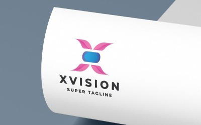 XVision Abstract X Professional Logo