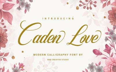 Caligrafía moderna de Caden Love