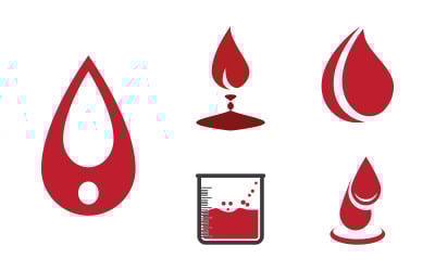 Drop Blood donor medical Vector icon illustration design v.3