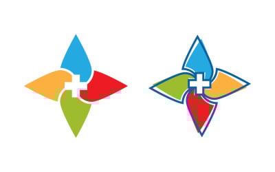 Krankenhaus Gesundes Leben Medizinisches Symbol-Design-Vorlage v3.11