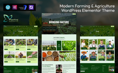 Plantiva – Moderní šablona pro zemědělství a zemědělství pro WordPress
