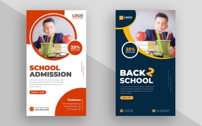 Back to School Social Media Story Template Ver-10