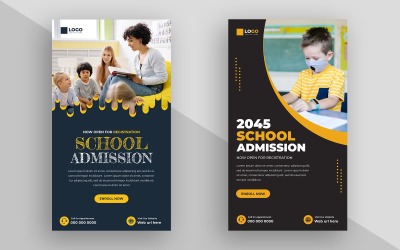 Back to School Social Media Story Template Ver-6