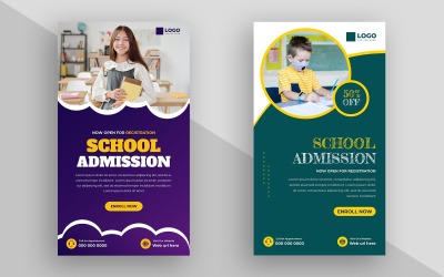 Back to School Social Media Story Template Ver-7