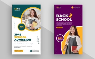 Back to School Social Media Story Template Ver-8