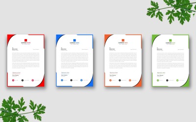 Corporate Letterhead Template Ver-1