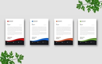 Corporate Letterhead Template Ver-4
