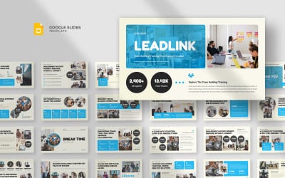 Leadlink — Шаблон Google Slides для тренинга по построению команды