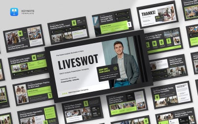 Liveswot - SWOT Analysis Keynote Template