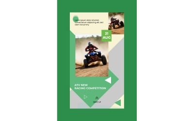 Instagram Stories ATV New Racing Competition