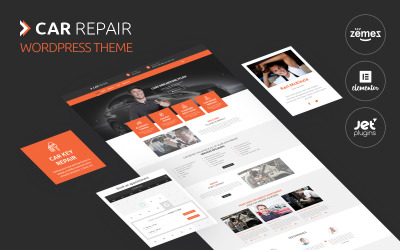Autoreparatur - Auto- und Fahrradreparatur WordPress Theme