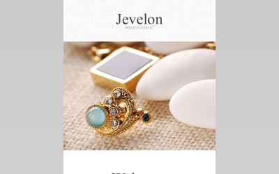 Modèle Bulletin adaptatif pour site de bijoux #53965