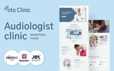 OTO Clinic - Tema de WordPress para especialistas en otorrinolaringología