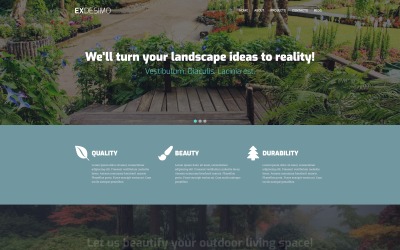 Responsive Exdesimo - Landscape Multipurpose Modern Elementor Wordpress #53937