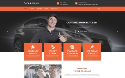 Responsivt Cars and Bikes WordPress-tema #53985