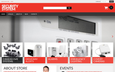 Security Products Store VirtueMart sablon 53981