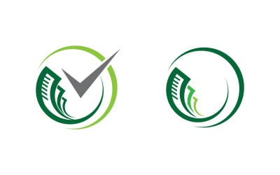 Business Finance icon Logo design illustration v3.1
