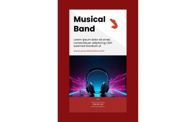 Instagram Stories Muscial Band