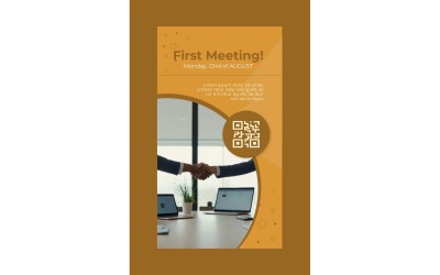 Instagram Stories First Business Meeting
