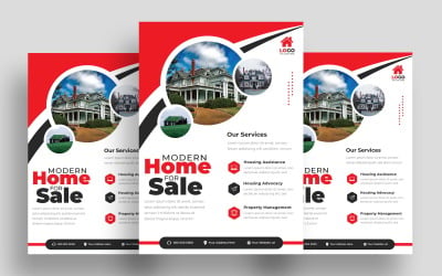 Real Estate Agency Flyer Template Ver-1